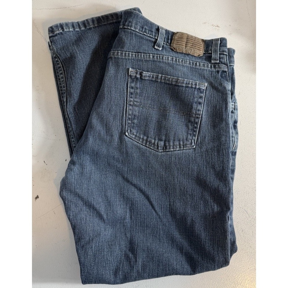 Tyndale Versa Jeans Mens 42x30 Blue FR Flame Resistant Denim Work Pants Made USA
